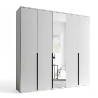 Harper Drehtürenschrank 225 x 225 x 52 cm Weiß