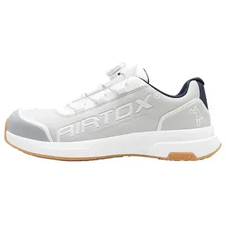 AIRTOX Sicherheitsschuhe, Clean white, PRO smart lacing, Styrosoft Sohle 3.2 - Gr. 42