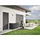 Loungebox 160 160 x 83,5 x 70 cm Dunkelgrau-Metallic