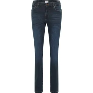 Mustang Crosby Relaxed Straight Jeans in Blauschwarz-W32 / L30