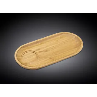 Wilmax Bambus Unterteller 30,5x15 cm Natur WL-771119/A