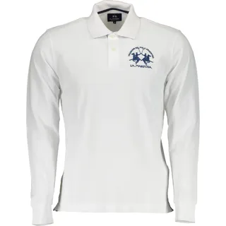 LA MARTINA Polo Herren Textil Weiß SF14029 - Größe: XL - Weiß