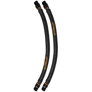 Epsealon Maori 18 Mm Gummi 2 Einheiten - Black / Orange - 18 cm