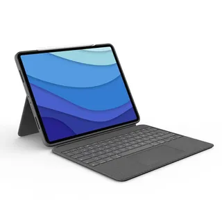 Logitech Combo Touch für iPad Pro 12.9 (5. Gen, 6. Gen) Grau