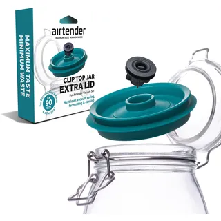 airtender Vakuumdeckel für Einmachgläser türkis 1 St.