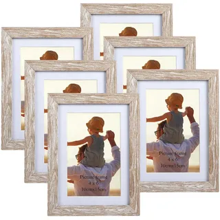 exyglo Landhaus Natur 10x15 cm 6er Set