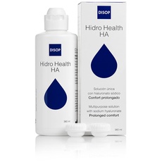 Hidro Health HA Kontaktlinsen Kombilösung mit Hyaluronsäure für alle weichen Linsen (360 ml (1er Pack))