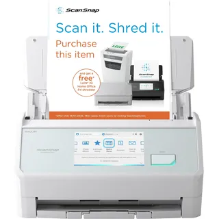 Ricoh ScanSnap iX2500 Dokumentenscanner Duplex ADF USB WLAN Weiß