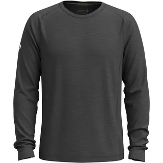 Smartwool Herren Active Ultralite Langarmshirt, Charcoal Heather, L