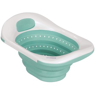 ClevaMama ClevaBath Baby Bad/Babybadewanne für Waschbecken blau