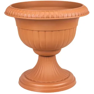 Form Plastic 45,5 cm hoche Amphore Pflanzpokal Kunststoff Pflanzgefäß Terracotta Blumentopf
