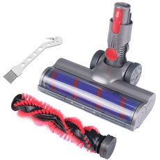 KENVOR Bürste Kompatibel mit Dyson V7 V8 V10 V11 V15 Staubsauger, Softroller-Aufsatz und Turbobürste ,Bodenbürste und LED-Lichter für Hartböden...