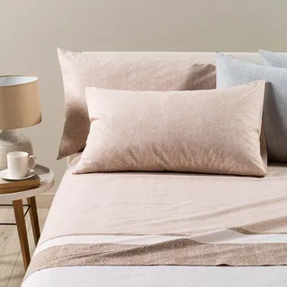 Caleffi - Bettwaren & Bettwäsche, Decke, Bettdecke 255x200 cm, Bettwäsche-Set für Doppelbett, Bettdecken-Bezug 255x200 cm + 2 Kissenbezüge 50x80 cm, 100% Baumwolle, nicht gepolstert, mit 40 cm Schlitz