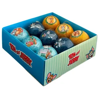 Disney Christbaumkugel-Set , Multicolor , Kunststoff , 8.3 cm , Dekoration, Weihnachtsdekoration, Christbaumschmuck, Christbaumkugeln