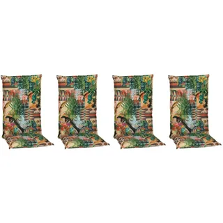 BEO Hochlehner Auflage 4 St. 100 x 50 x 5 cm grün