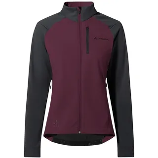 VAUDE Posta Softshell Jacket II für Damen – Winddichte Softshelljacke mit Fleece-Innenseite, atmungsaktive & wasserabweisende Sportjacke für Damen – Ideal für Rennrad & MTB