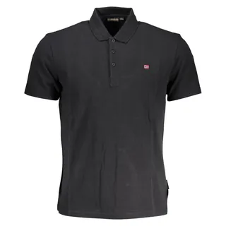 Napapijri Polo Kurzarm Herren Schwarz - Schwarz