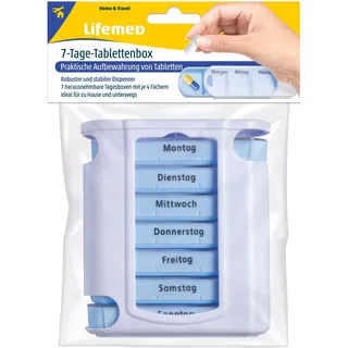 Lifemed Medikamentenbox 7-Tage-Tablettenbox 1 St.