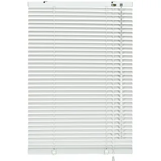 GARDINIA Aluminium-Jalousie 25 mm 90 x 220 cm weiß