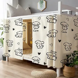 Bettvorhang Hochbett Kinder Etagenbett Vorhang Bettvorhänge Schlafzimmer Betthimmel Mädchen Jungen Bettzelt Schlafsaal Bett Vorhänge Cartoon Schlafzelt Kinderzimmer Bett Zelt Umrandung 2x1.15m (LxH)
