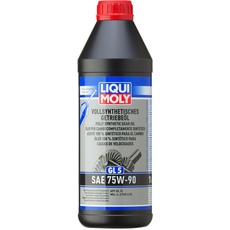 LIQUI MOLY Vollsynthetisches Getriebeöl (GL5) SAE 75W-90 | 1 L | Getriebeöl | Hydrauliköl | Art.-Nr.: 1414