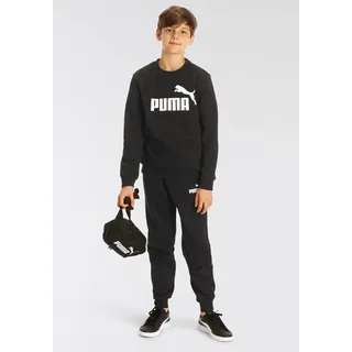 Puma Trainingsanzug »NO.1 LOGO SWEAT SUIT FL B«, (Set, 2 tlg.) PUMA Puma Black