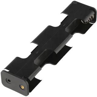 goobay Batteriehalter 4x Mignon Druckknopf 110x26x16mm