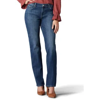 Lee Damen Relaxed Fit Straight Leg Jeans, Jaded, 42