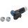 GWS 12V-76 ohne Akku + 1x Hartmetall-Trennscheibe, 1x Carbide Multi Wheel, 2x Inox-Trennscheibe, Schutzhaube, Einlage
