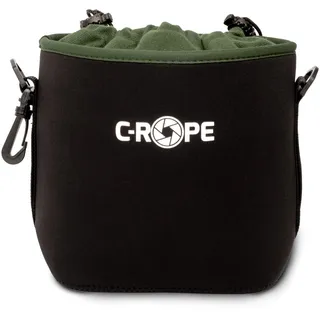 C-Rope Kamerabeutel aus Neopren, Neopren-Beutel mit Fleece-Fütterung, wasserabweisend, Kamerazubehör - Größe M