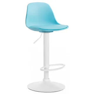 CLP Barhocker Kunststoff blau , Blau , Metall , 39x82x43 cm , Esszimmer, Barmöbel, Barhocker