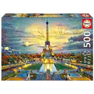 Educa 500 Eiffel Tower Holz