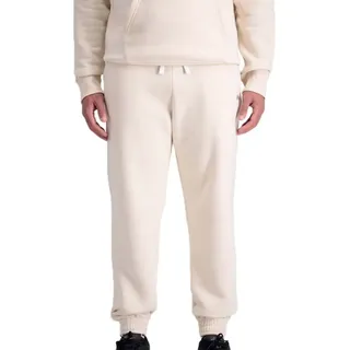 Alpha Industries Unisex EMB Jogger Jogginghose Weiß XS