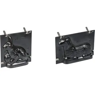 ORIGINAL KAISER 2-tlg. Osterbackformen Set Osterlamm und Hase - Backformen für Ostern 700 und 500 ml - 3D Kuchenform Lamm/Hase