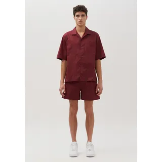 studio seidensticker Kurzarmhemd »Studio« Regular Kurzarm Reverskragen Uni, lila