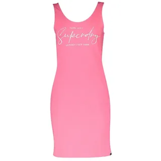 Superdry Mini Graphic Bodycon Kurzes Kleid - Pink Marl - S