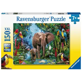 Ravensburger Puzzle Dschungelelefanten (12901)