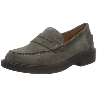 Geox Mädchen D Spherica Ec1 Moccasin, Dk Grey, 41 EU