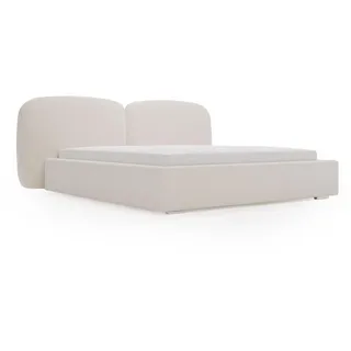 Graingold Polsterbett Palermo 180x200 Creme , Textil , 180x200 cm , Schlafzimmer, Betten, Polsterbetten