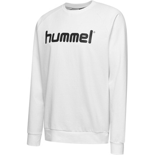 hummel GO Cotton Logo Sweatshirt Weiß, 3XL