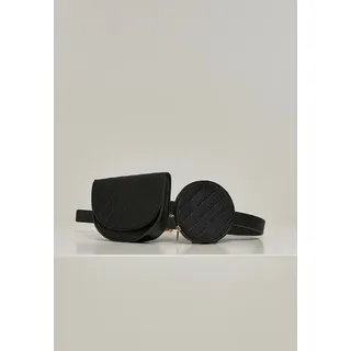 Urban Classics Tasche Bauchtasche Doppelt Bauchtasche Frau Black