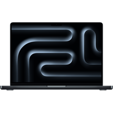 Bild MacBook Pro M3 2023 14" 18 GB RAM 512 GB SSD 14-Core GPU space schwarz