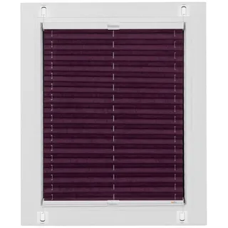 sunlines Plissee »Start-up Style Crush« blickdicht ohne Bohren verspannt geklebt mit Gelenkklebeplatte, lila