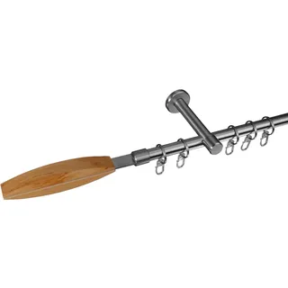 LIEDECO Gardinenstange Lemvig" 16 mm Stilgarnitur aus Edelstahl, edelstahl