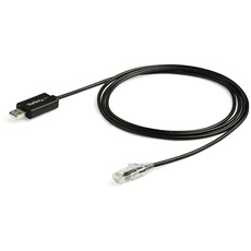 Bild von StarTech.com 1,8 m Cisco Console Cable USB to RJ45 - Windows, Mac und Linux - USB A