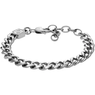 Fossil BOLD CHAINS Armband Edelstahl silberfarben 16,50 cm
