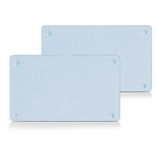 Zeller Schneidebrett-Set Glas 2-tlg. 25 x 15 cm Transparent
