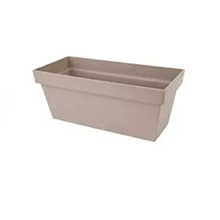 Prosper Plast dlofc400 – Dachträgersystem 37,8 x 17,7 x 16,4 cm Schutzhülle "lofly Blumentopf – Stein grau (12)