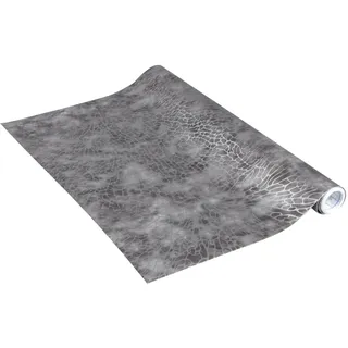 Venilia Klebefolie | Gotam Mosaik Silber-Grau | 67,5cm x 2m, Stärke 260μ | selbstklebende Möbel-Folie, Dekofolie, Tapete, Küchenfolie | PVC ohne Phthalate | Made in EU