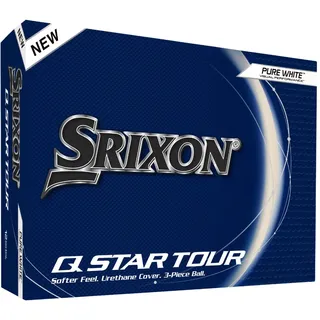 Srixon Srixon, New Q-Star Tour 5 2024 - Dutzend Golfbälle - weiches Gefühl, Spin, Leistung und Kraft - 4 Schachteln à 3 Stück - Premium-Golfzubehör und Golfgeschenke